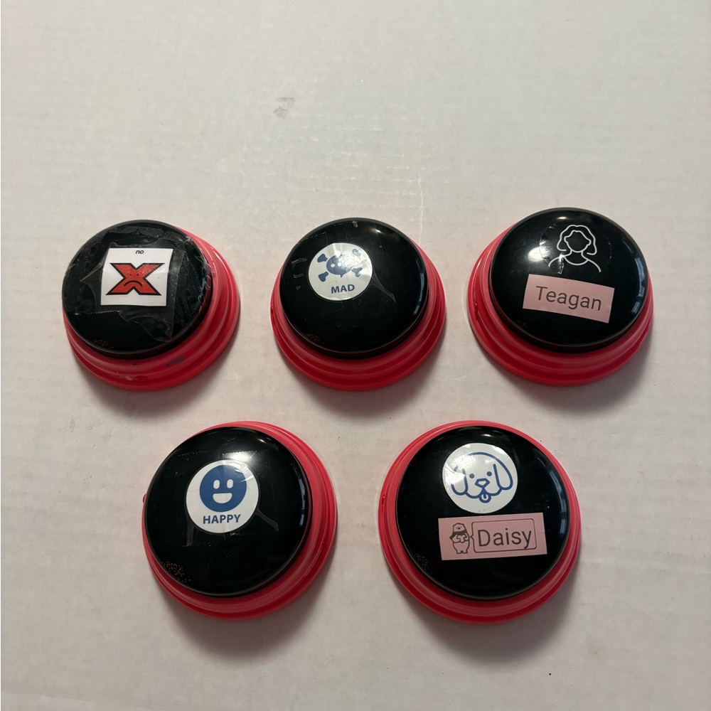 Learning resources hunger for words 5 pink buttons